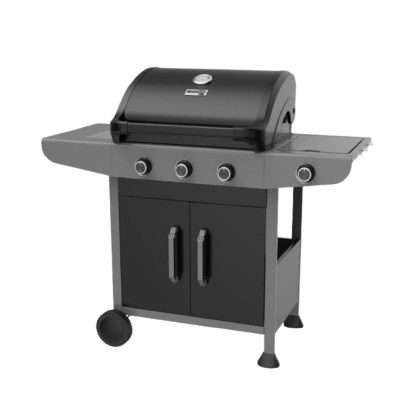 BORMANN Elite BBQ6031 FORGE 3+1 Burner Gas Grill with Cast Iron Grate